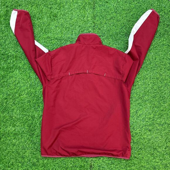 Adidas Maroon Soccer Quarter-Zip Jacket - Picture 4 of 4